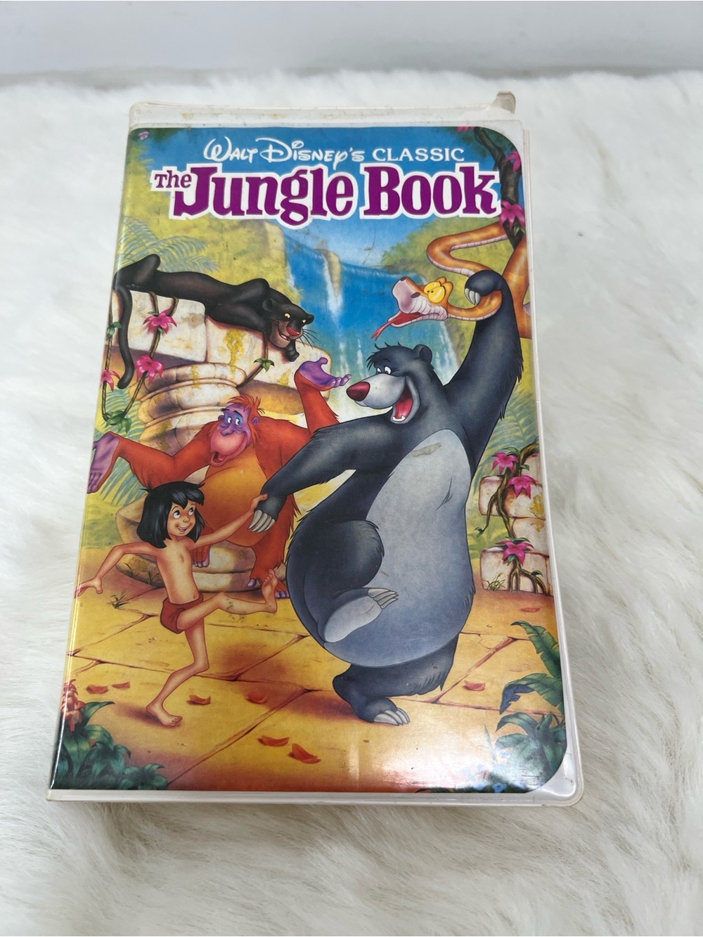 Vintage Walt Disney’s Classic the jungle Book VHS Tape ,kids entertainment